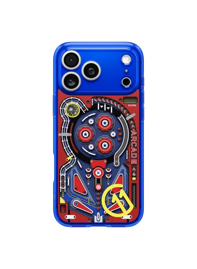 Spigen Ultra Hybrid MagFit for iPhone 17 Pro MAX Case Cover with MagSafe [3D Spatial Effect with Hexa-Layer Print] - C11 Arcade - Image 2